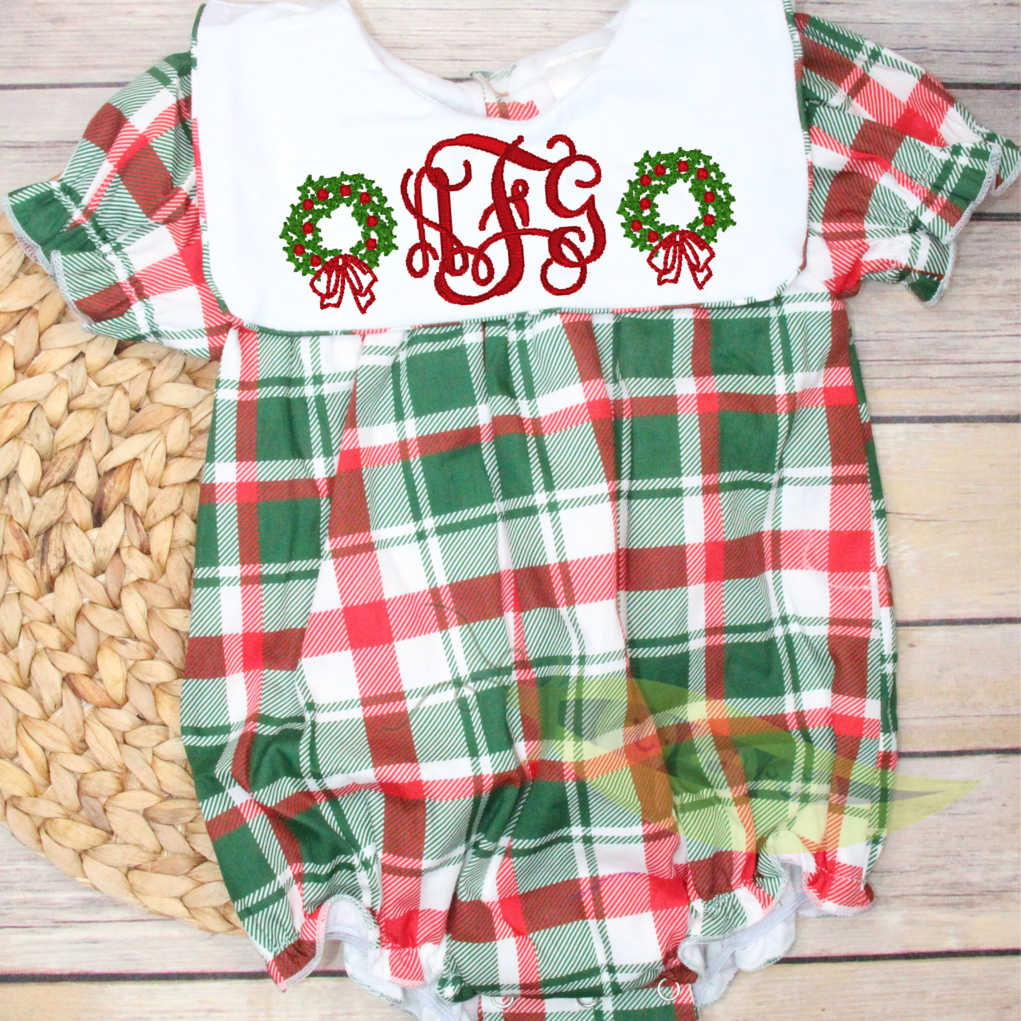 Christmas Plaid Bubble