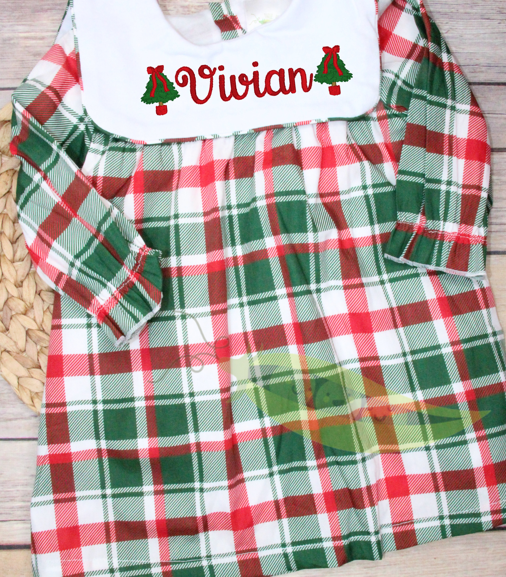 Christmas Plaid Dress