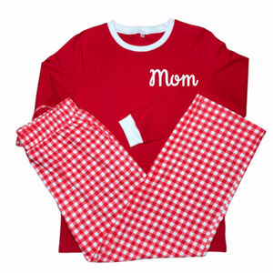 Red Gingham Loungewear