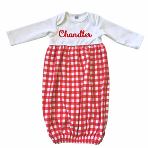 Red Gingham Loungewear