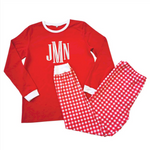 Load image into Gallery viewer, Red Gingham Loungewear
