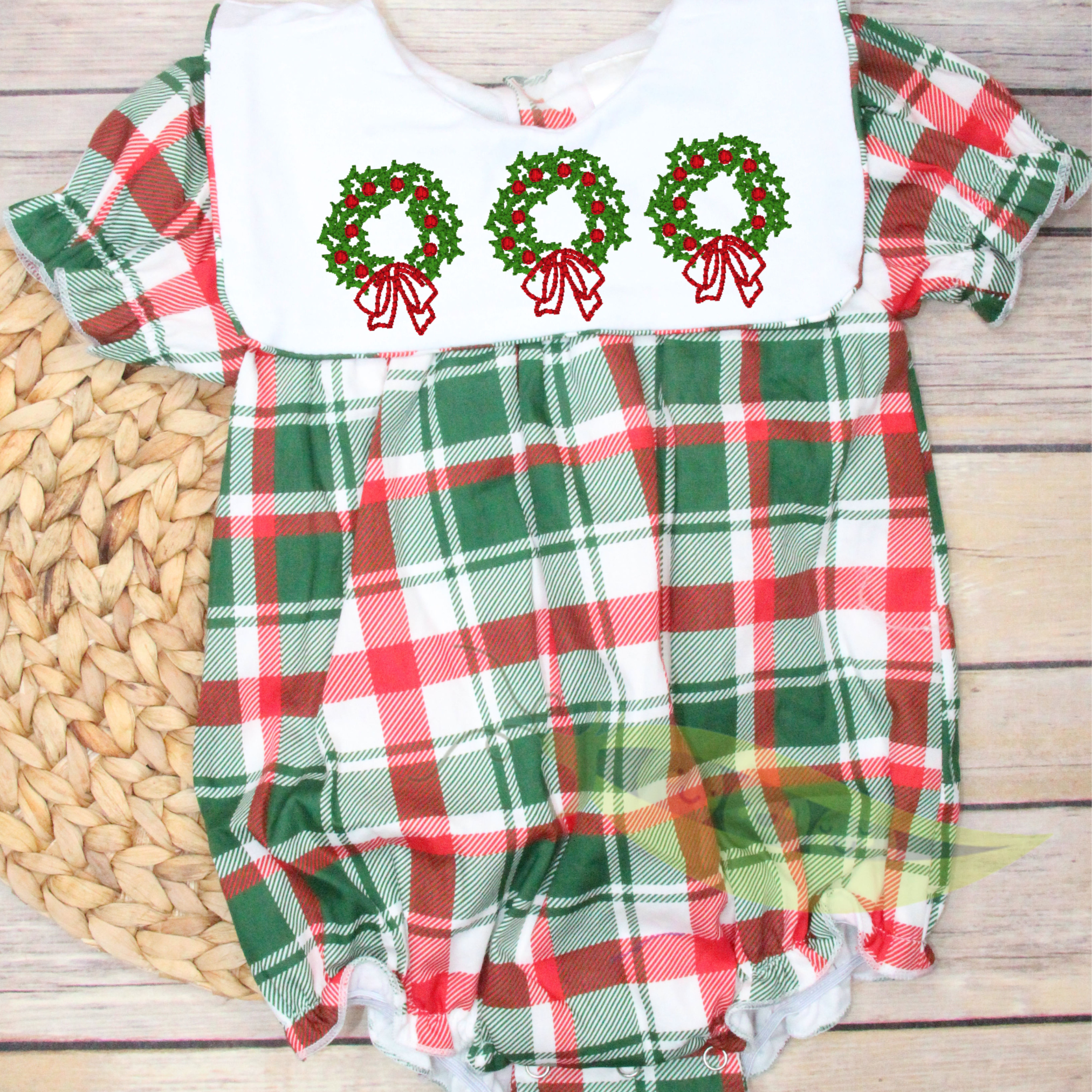 Christmas Plaid Bubble