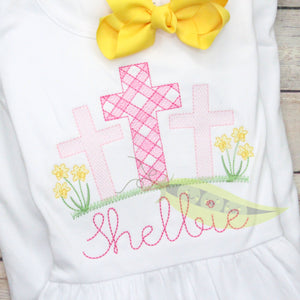 Girly Three Crosses