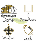 Load image into Gallery viewer, New Orleans Football Polo Shirt
