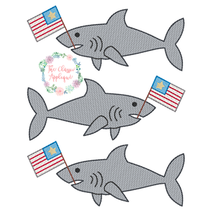 Patriotic Sharks