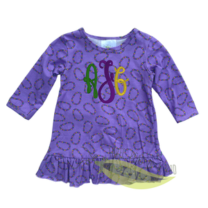 Mardi Gras Loungewear Dress