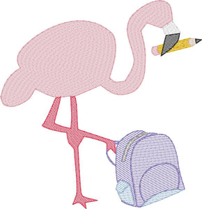 School Flamingo