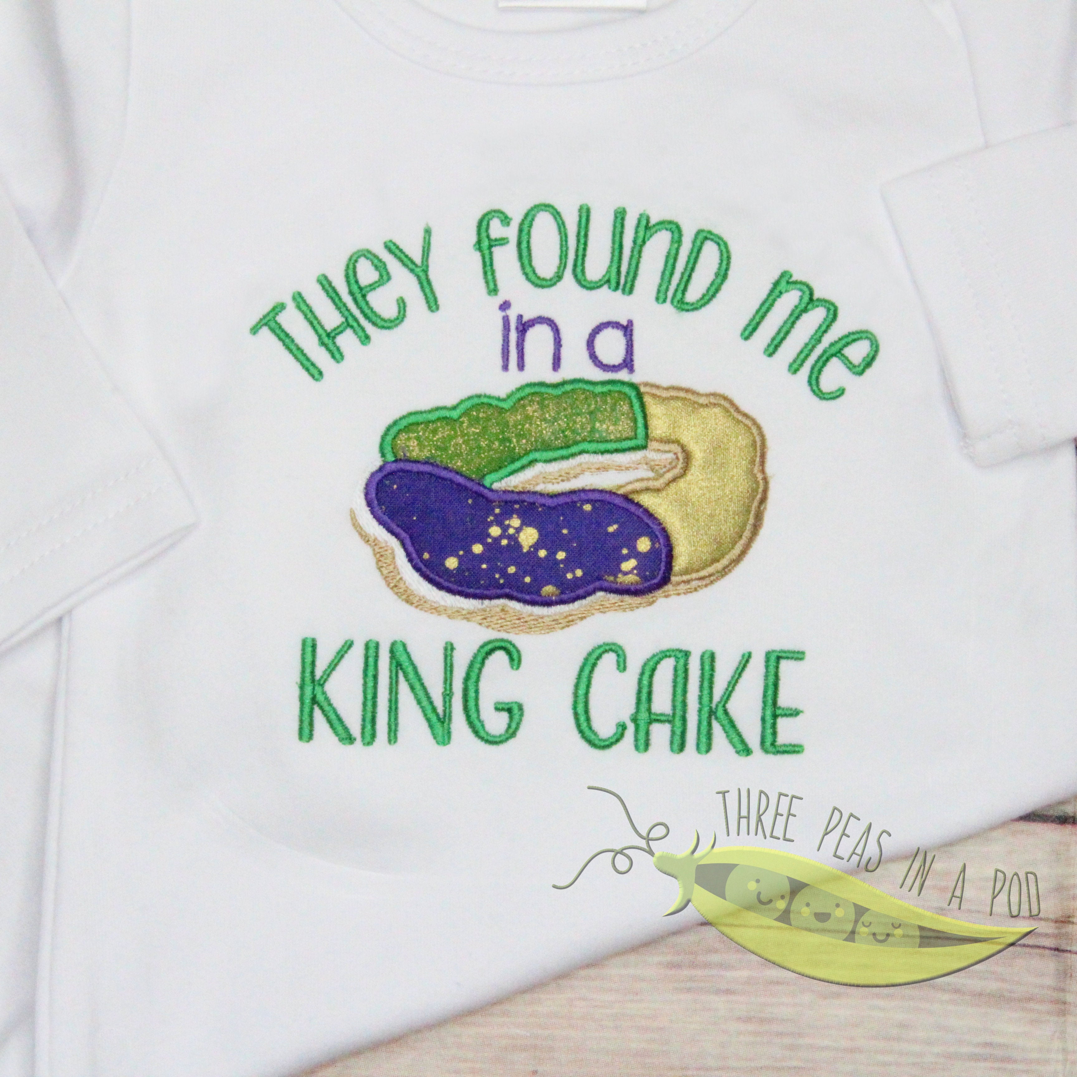 They found me in a King Cake Baby