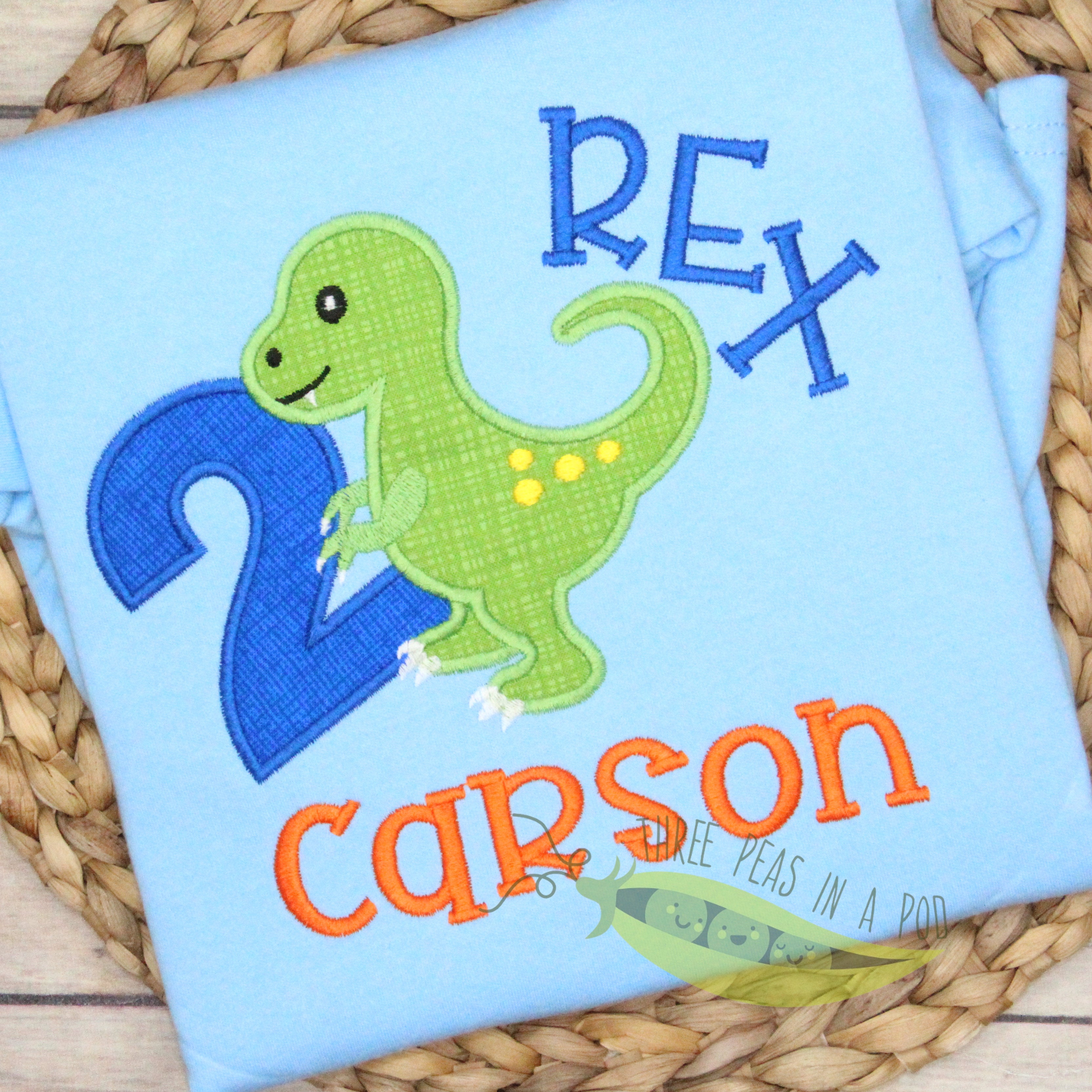 Two-Rex Birthday Dinosaur