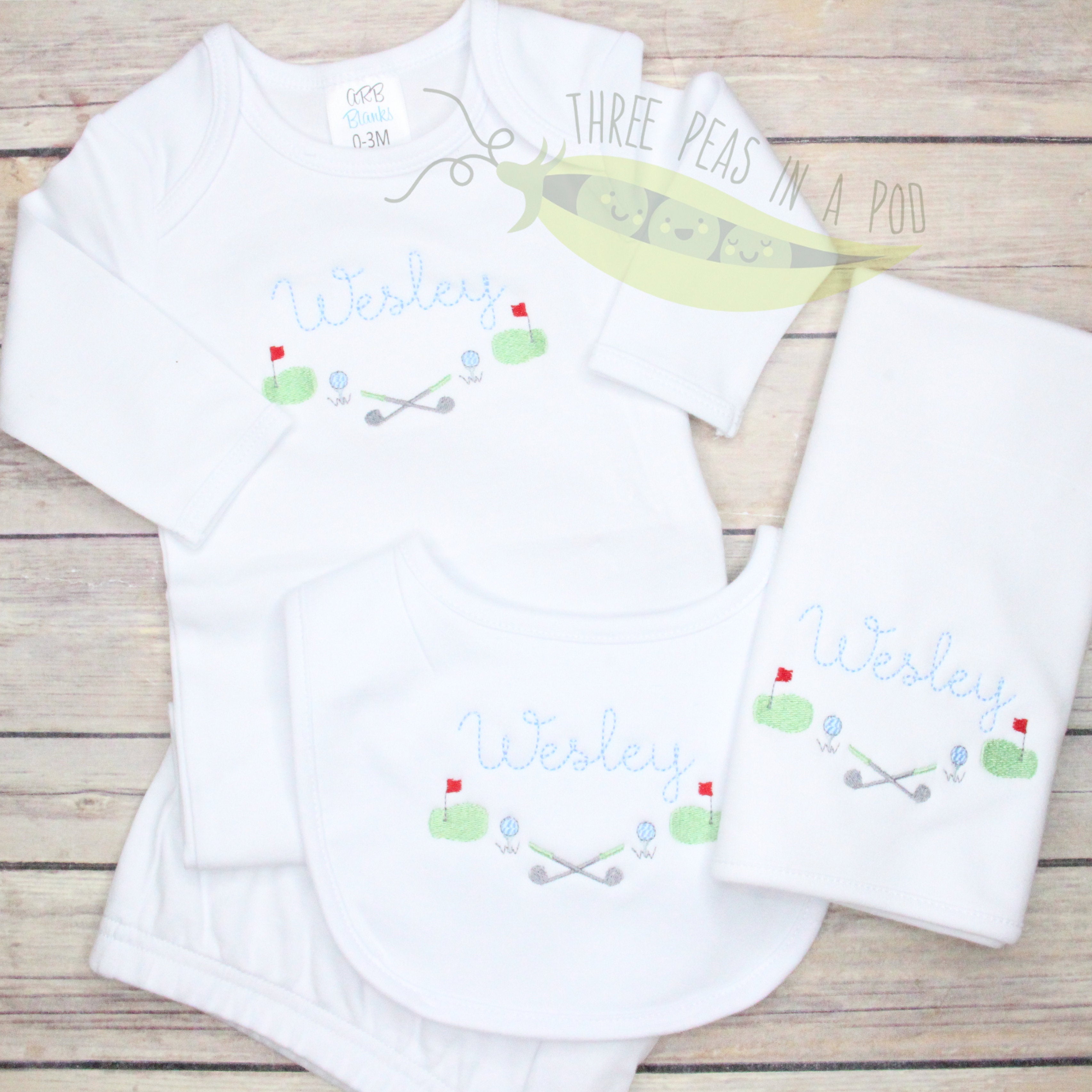 Golf Newborn Gift Set