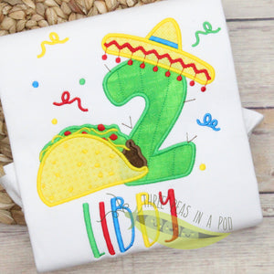 Taco Cactus Birthday