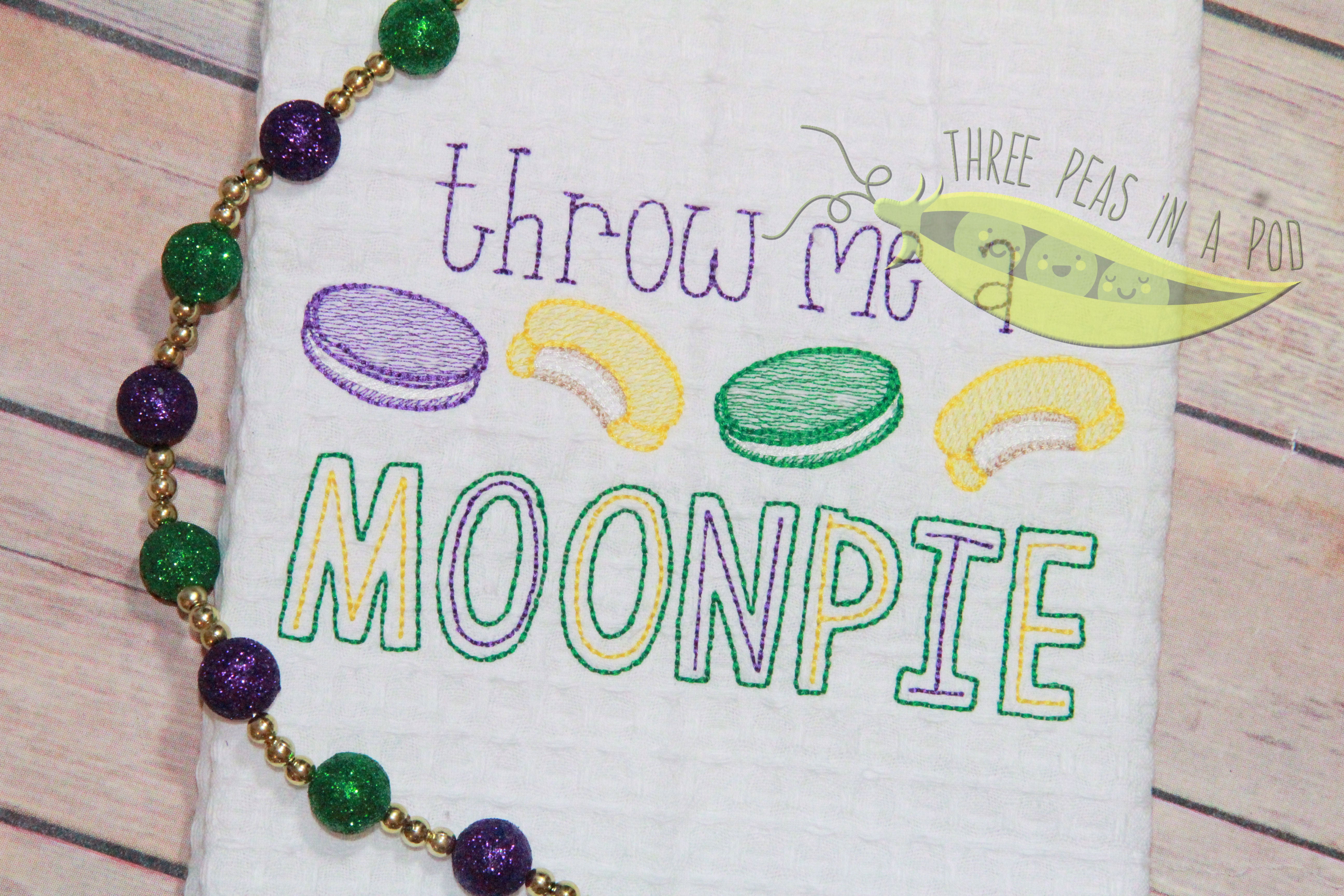 Mardi Gras Moonpie