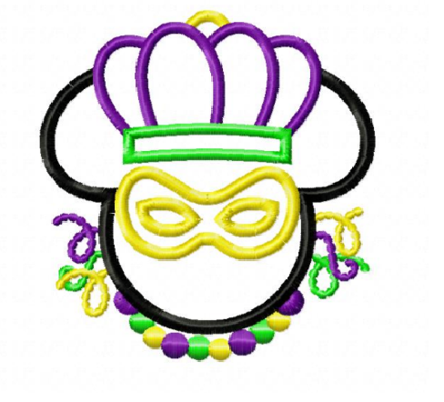 Mr. Mardi Gras Mouse